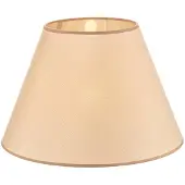 Duolla Lampskärm Sofia Höjd 31 cm, veroni beige , Creme / bärnsten, Textil / tyger / siden
