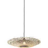 QAZQA Orientalisk pendellampa bambu 50 cm - Rina