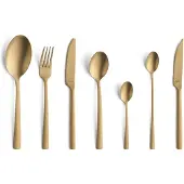 Amefa Manille All You Need 9035 42-piece cutlery set, gold
