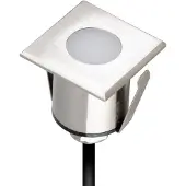 EVN P67104002 P67104002 Markbelysning LED fast installerad LED 1 W Rostfritt stål