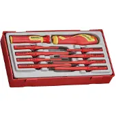 Teng Tools Skruvmejselsats TTV710N; 10 st.