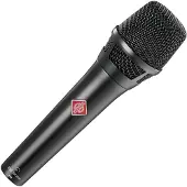 Neumann KMS 104 PLUS MT Kardioid Kondensator Röstmikrofon Svart