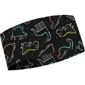Matt Coolmax Headband Svart Pojke