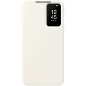 Samsung Smart View Plånboksfodral till Galaxy S23 Plus - Kräm