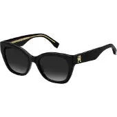 Tommy Hilfiger Solglasögon '1980/S' guld / svart
