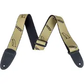 Gretsch 922-2257-001 Gitarrband i textil Penguin Gold/Black