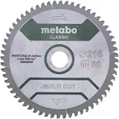 Metabo 628066000 Cirkelsågblad 216 mm 1 st