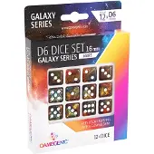 GameGenic Galaxy Series - D6 tärningset (16 mm) - Mars