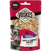 Voskes Soft & Chewy torkad fisk kattgodis (60 g)
