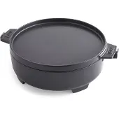 Weber 8857, 6,8 l, Svart, Porslin, Gjutjärn, Emalj, 423,7 mm, 335 mm