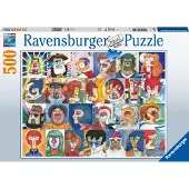 Ravensburger typsnitt 500 bitar pussel fr vuxna - 16830 - Varje bit r unik Softclick-teknik gr att bitar passar ihop perfekt
