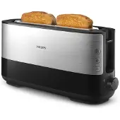 Philips Viva Collection HD2692 - Brödrost - 2 skiva - 1 Kortplatser - svart