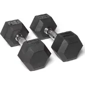 Olive Rubber Hex 8kg Hantel 2 Enheter
