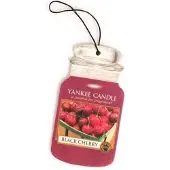Yankee candle - Black Cherry Classic Car Jar - Paper car tag