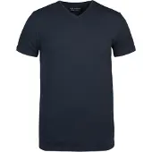 PME Legend Undertröja '2-pack basic T-shirts with V-neck' mörkblå