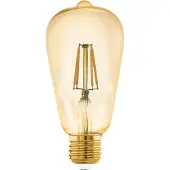 Eglo CONNECT-Z E27 LED ST64 bärnstensfärgad dropplampa med varmvitt ljus