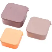 Done by Deer Matlåda - Deer Friends - 3-pack - Powder - - One Size - Matlåda