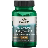 Swanson Health , N-Acetyl L-Tyrosin, 350 mg, 60 Kapslar