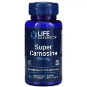 Life Extension , Super Carnosin, 500 mg, 60 Vegetariska Kapslar