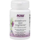 Now - Glutathione Skin Brightener with Ceramosides - 30 vcaps
