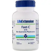 Life Extension - Fast-C and Bio-Quercetin Phytosome - 60 vegetarian tabs