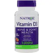 Natrol Natrol- Vitamin D3, Fast Dissolve, Strawberry Flavor, 5,000 IU, 90 Tablets