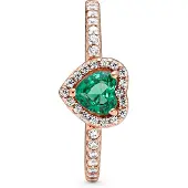 Pandora Ring Non-stackable Sparkling Elevated Heart ring 188421C03-54