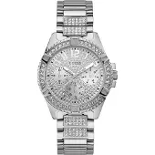 GUESS W1156L1 Frontier Silver-klocka för damer