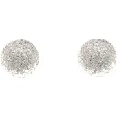 Silver Bar Diam örhängen klar 5 mm 1036