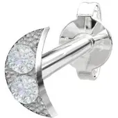 Nordahl Jewellery PIERCE52 örhänge Moon 325 135
