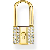 Thomas Sabo Love lock single hoop gold örhänge CR680-414-14