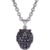 Northern Viking Jewelry Berserker silver berlock NVJ-H-RS065