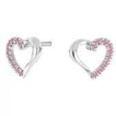 Nordahl Jewellery barn hjärt pink örhängen 325 172