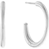 Calvin Klein Organic Shape Hoop Earrings