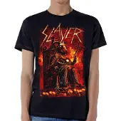 Ginza.se Slayer: Unisex T-Shirt/Goat Skull (Black) (Large)