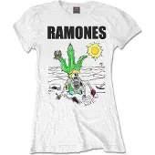 Ginza.se Ramones: Ladies T-Shirt/Loco Live (White) (XX-Large)