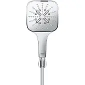 GROHE 26589000, Handduschhuvud, Krom, Krom, Vägg, 9,5 l/min, Tyskland