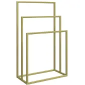 Super Merchant Vidaxl Fristående Handdukshängare, Guld, 48X24X79 Cm, Järn
