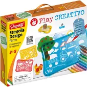 Quercetti Mall-Set - Bondgård - 19 Delar - 02645 - - One Size - Kreativt lekset