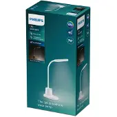 Philips Bucket DSK214 PT 8719514443792 Sladdlös bordslampa LED LED 7.5 W Vit