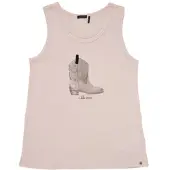 Ikks Linnen / Ärmlösa T-shirts XS10302-31-C flickor - Rosa - 4 år