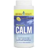 Natural Vitality , CALM, Rörlig Dryck Mix, Söt Citron, 16 oz (453 g)
