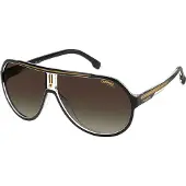 Carrera Aviator Mens Black Gold Brown Gradient 1057/S