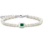 Thomas Sabo Charming Pop green armband A2096-082-6-L19v