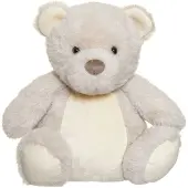 Teddykompaniet Gosedjur - Självlysande Björn - 23 cm - Grå - - One Size - Gosedjur