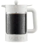 Bodum BEAN SET, Elektrisk fransk press, Vit, 200 mm, 118 mm, 240 mm