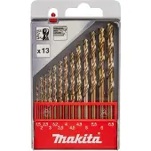 Makita borrsats för metall HSS-Co D-57180; 1,5-6,5 mm; 13 st.