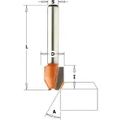 Cmt Fasfräs ; S=6 mm; D=12 mm