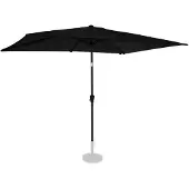 Vonroc Premium Parasoll Rapallo 200x300cm – Justerbart, Högkvalitativ Polyesterduk, 50+ UPF, Inkl. Överdrag