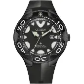 Citizen Promaster Eco-Drive Orca Polyuretanarmband Svart urtavla Dykarklocka BN0235-01E 200M Herrklocka svart